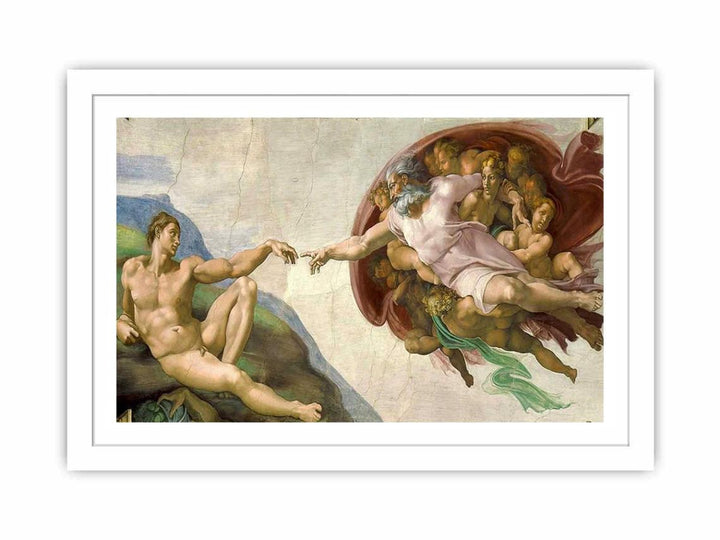 Creation of adam  by Michelangelo