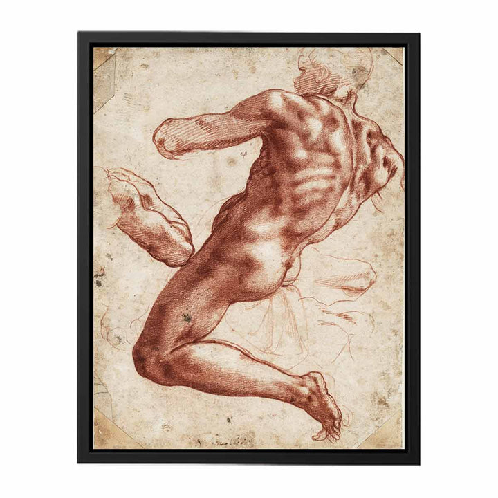 Study for an ignudo
