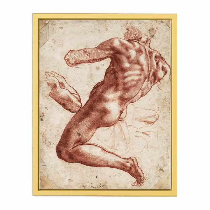 Study for an ignudo