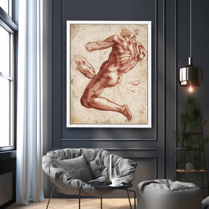 Study for an ignudo