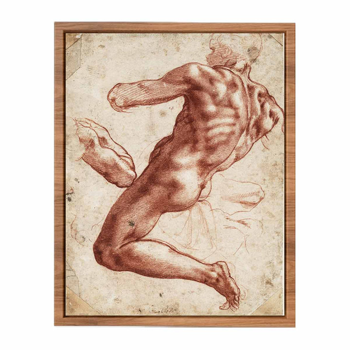 Study for an ignudo
