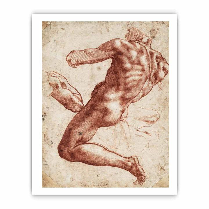 Study for an ignudo