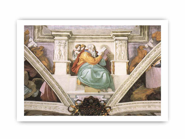Frescoes above the entrance wall 1508-12