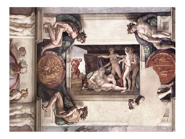The first bay of the ceiling 1508-12