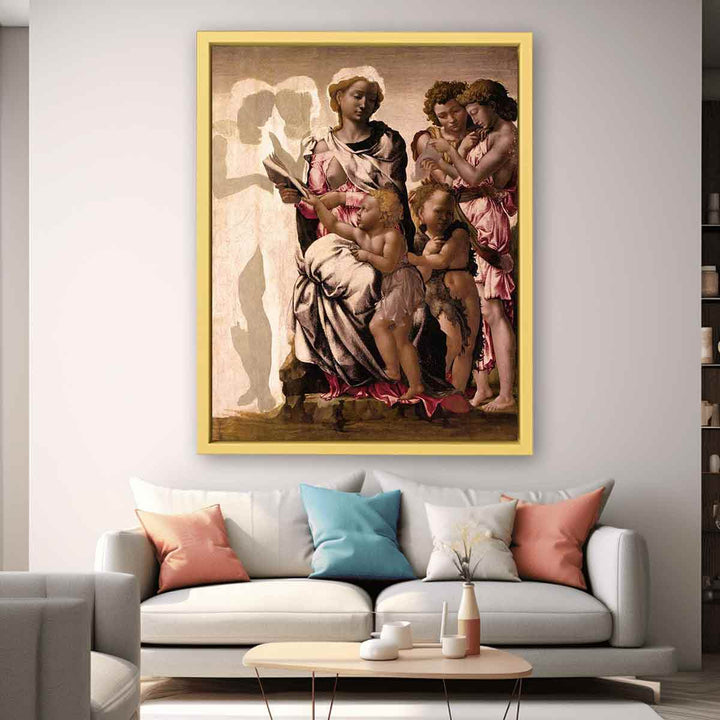 Virgin and Child with St John and Angels