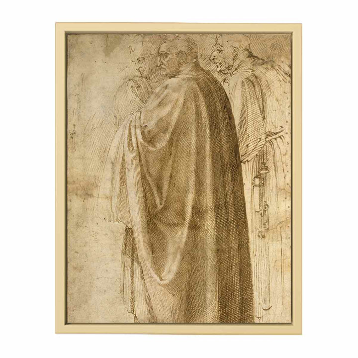 Three Standing Men (recto)