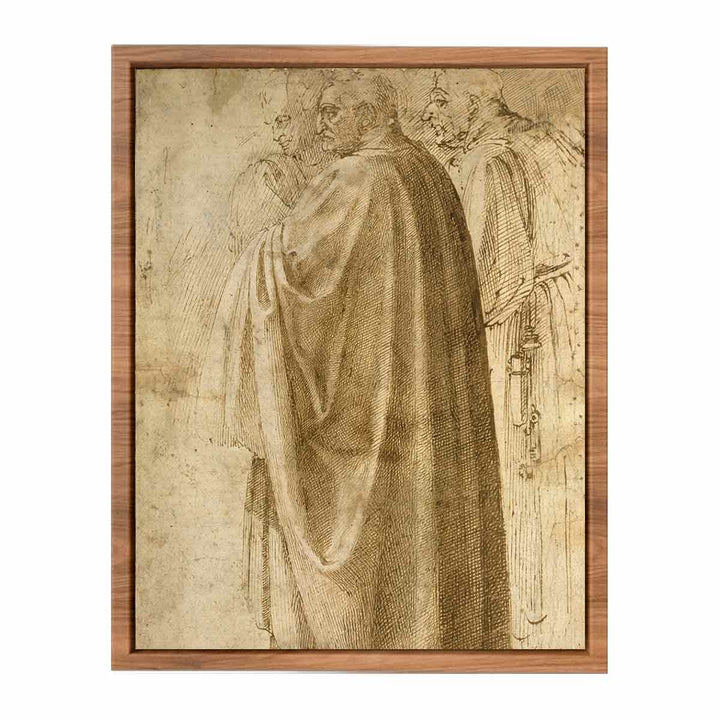 Three Standing Men (recto)