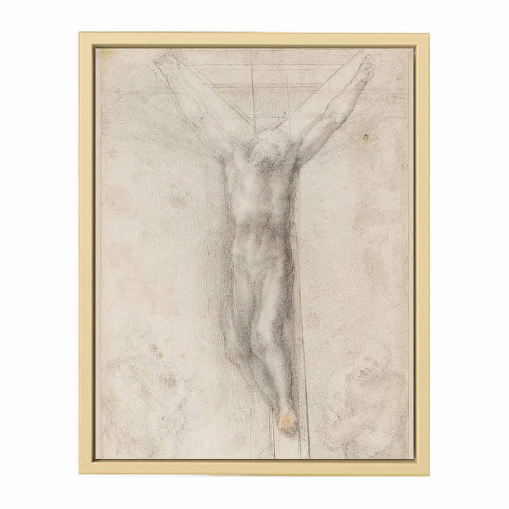 Christ on the Cross with the Virgin and St John (recto)