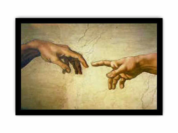 Creation of Adam Hands only