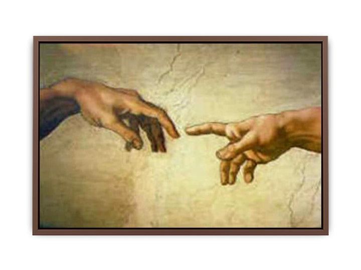 Creation of Adam Hands only