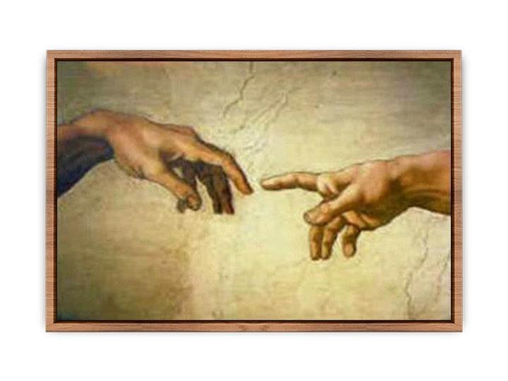 Creation of Adam Hands only