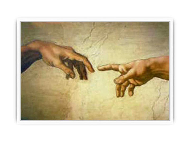 Creation of Adam Hands only