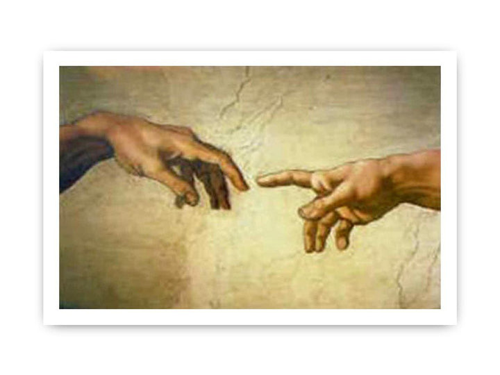 Creation of Adam Hands only