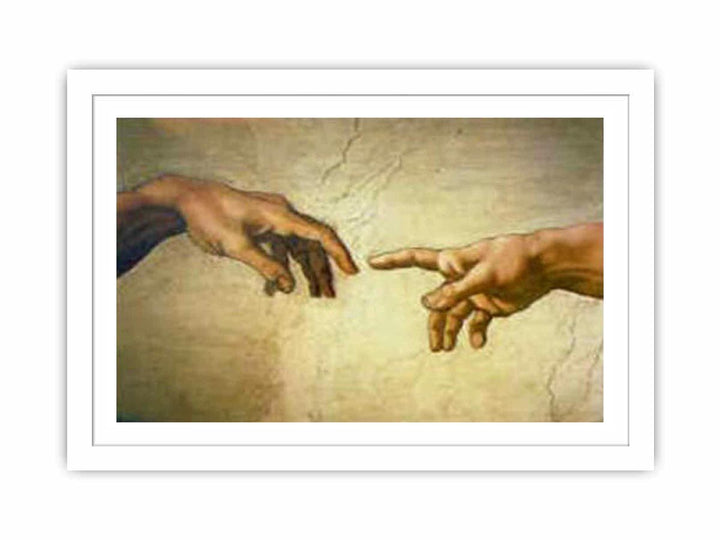 Creation of Adam Hands only