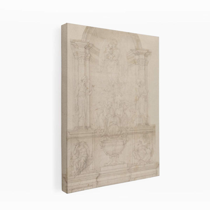 Project for a Wall Tomb for Pope Julius II