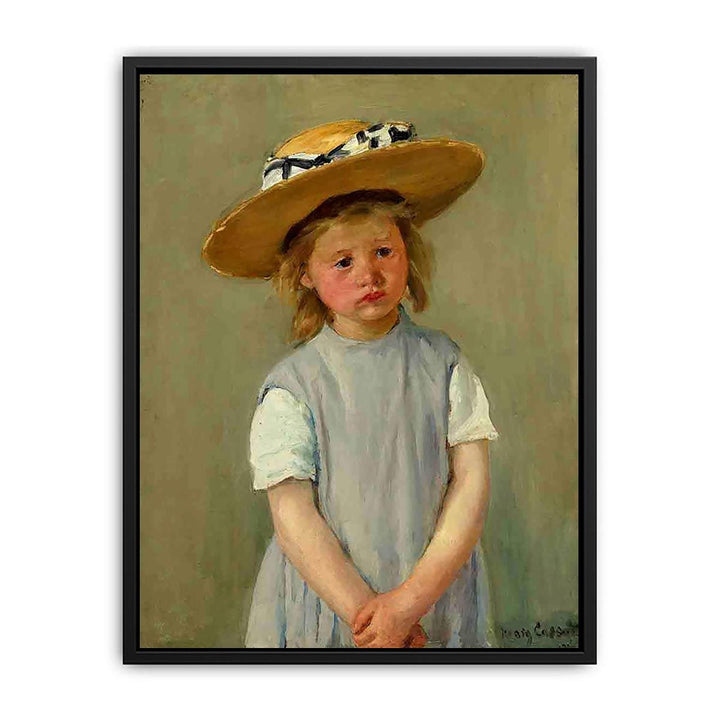 Child In A Straw Hat