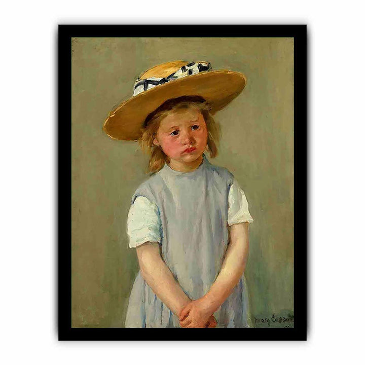 Child In A Straw Hat