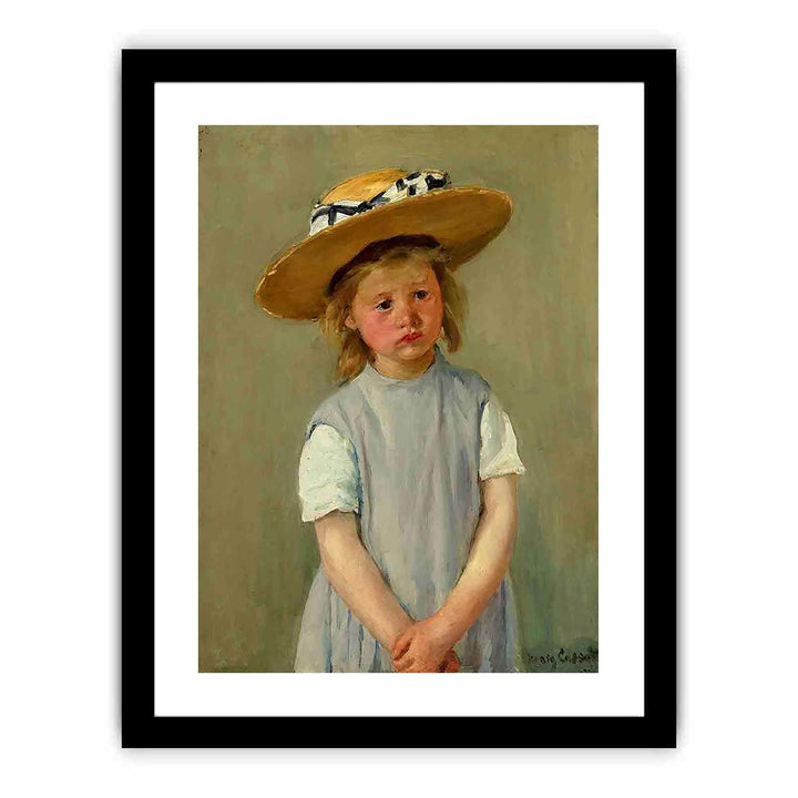 Child In A Straw Hat