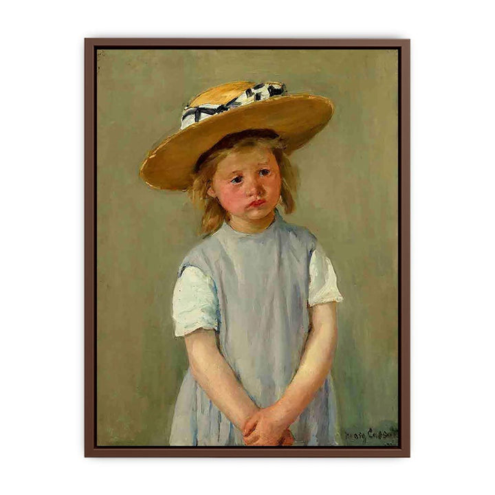Child In A Straw Hat