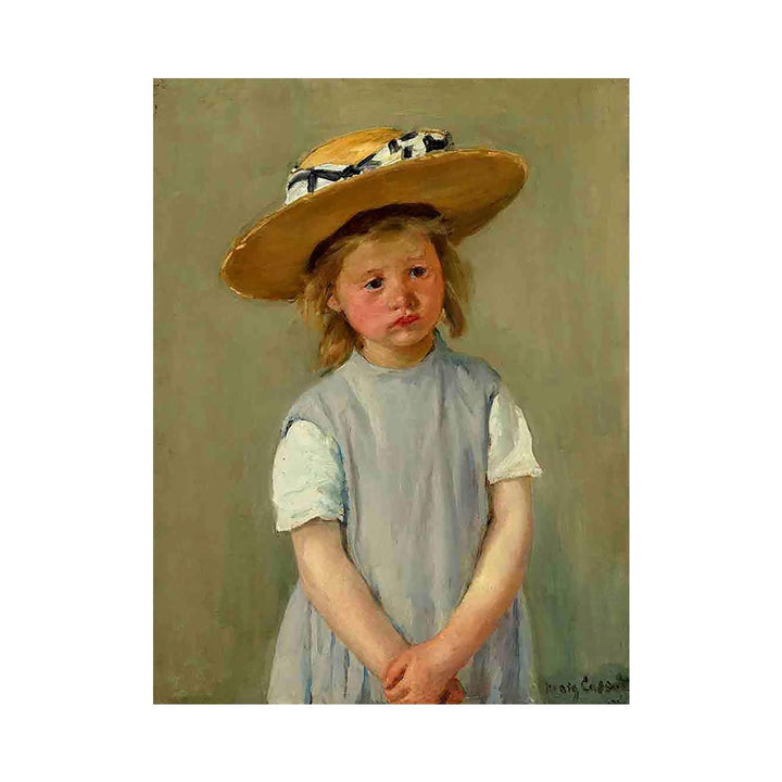 Child In A Straw Hat