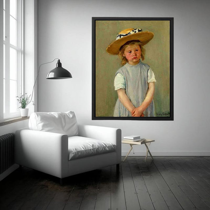 Child In A Straw Hat