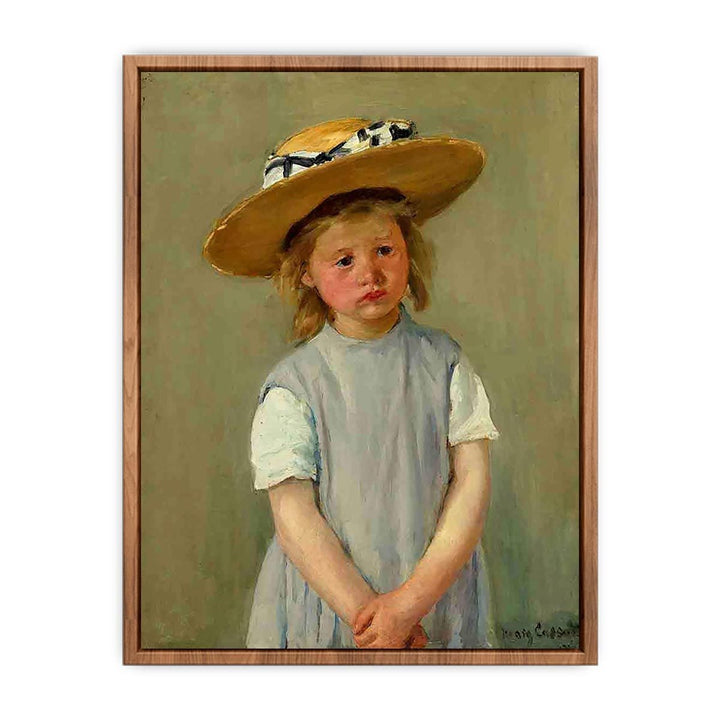Child In A Straw Hat