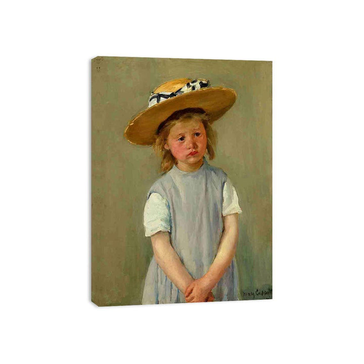Child In A Straw Hat