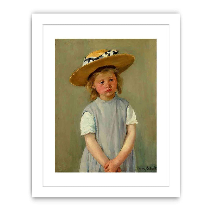 Child In A Straw Hat