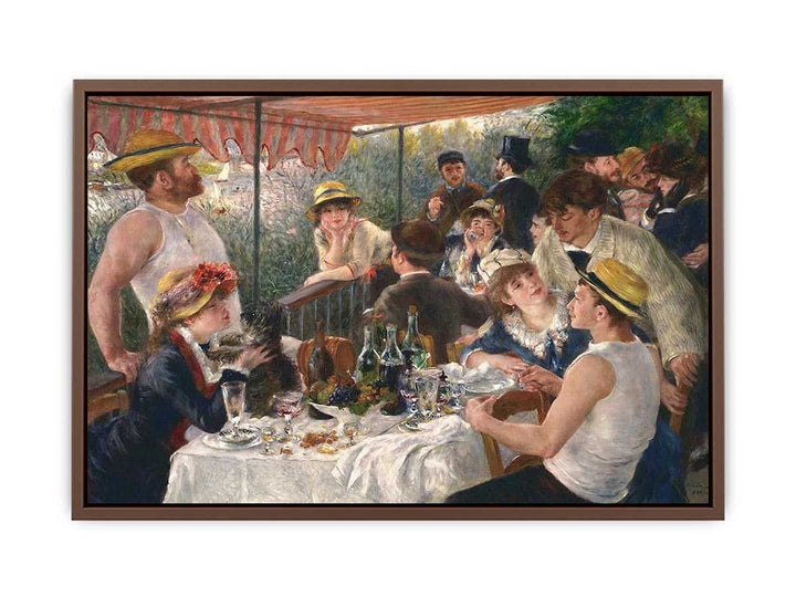 Luncheon Of The Boating Party - Renoir