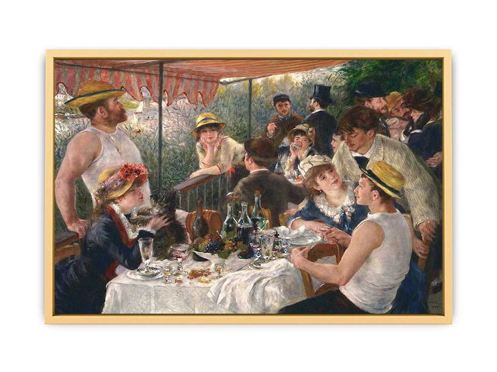 Luncheon Of The Boating Party - Renoir
