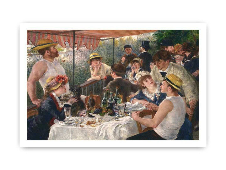 Luncheon Of The Boating Party - Renoir