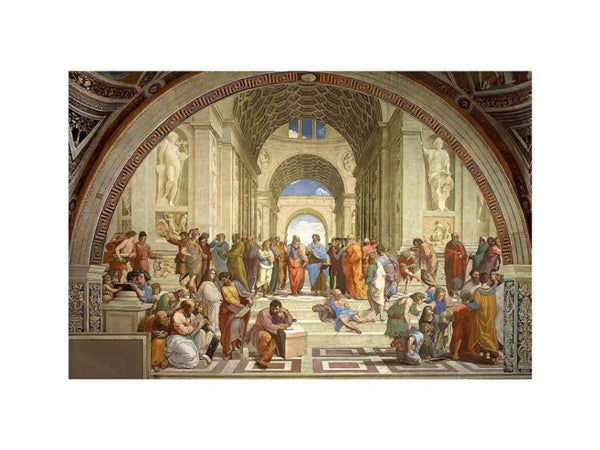 The School of Athens Painting 