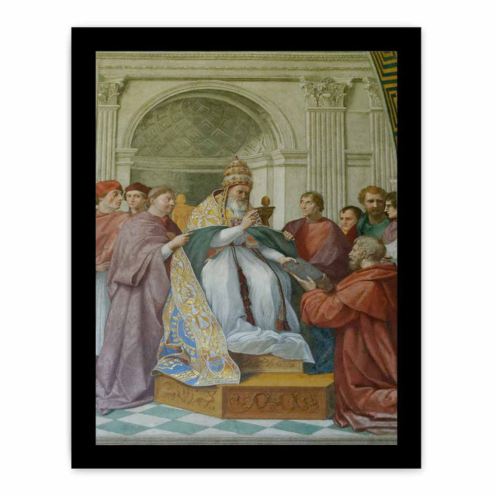 Gregory IX Approving The Decretals