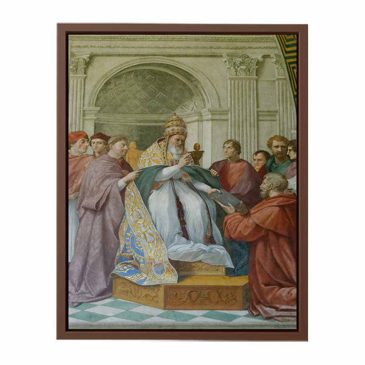 Gregory IX Approving The Decretals