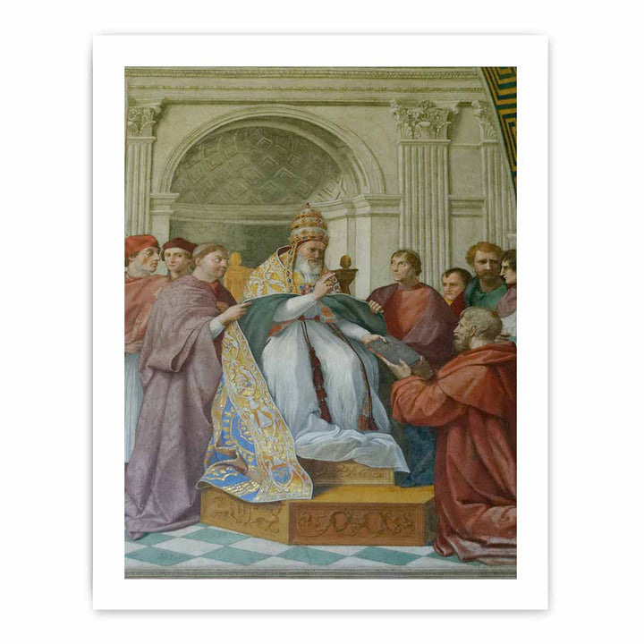Gregory IX Approving The Decretals