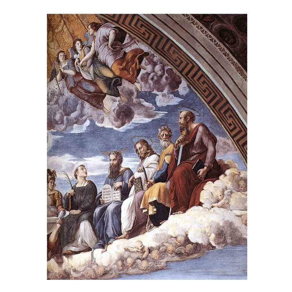 Disputation of the Holy Sacrament (La Disputa) [detail: 10]