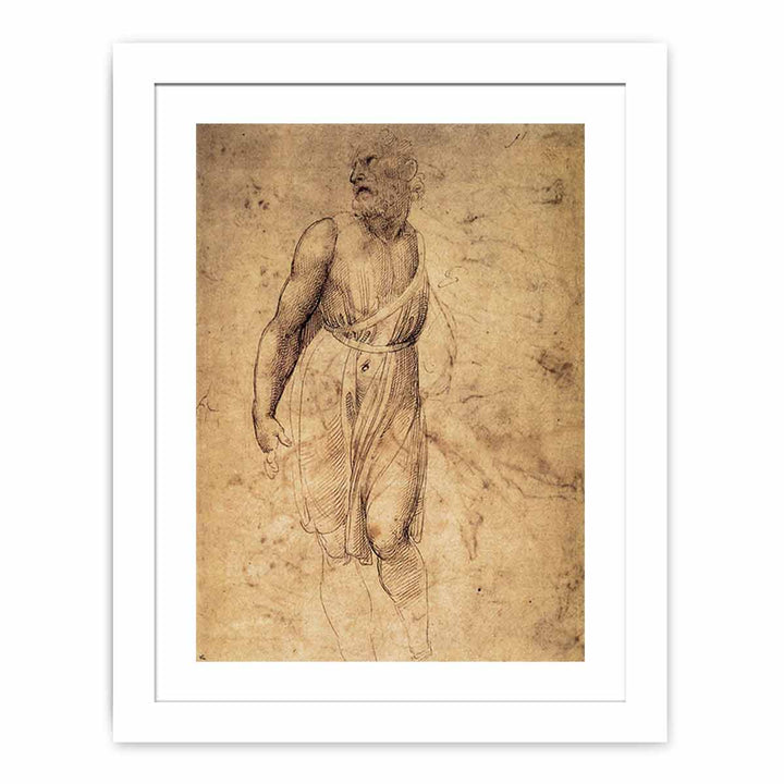Study after Michelangelo's St Matthew