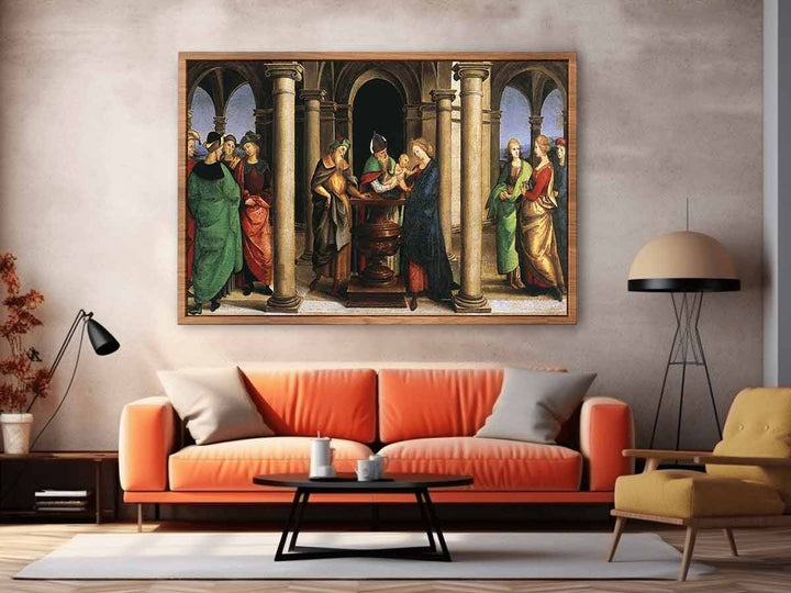 The Presentation in the Temple (Oddi altar, predella)