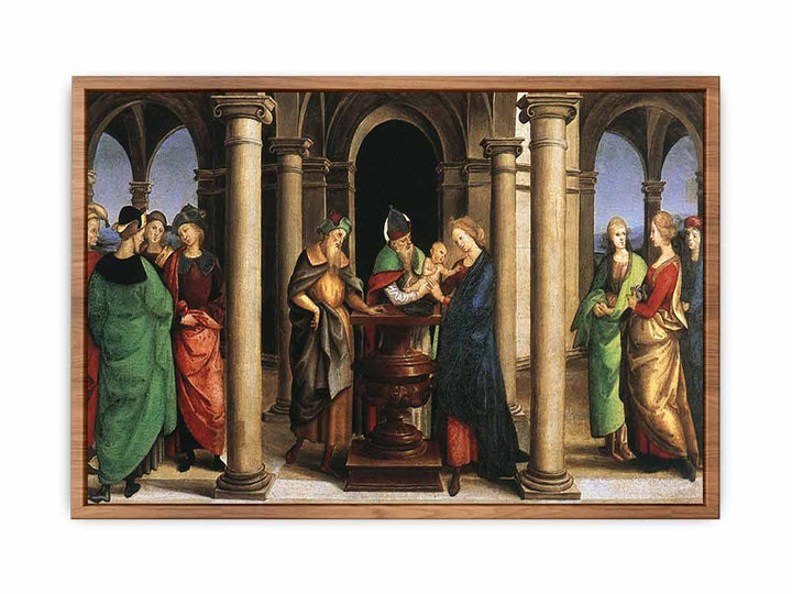 The Presentation in the Temple (Oddi altar, predella)