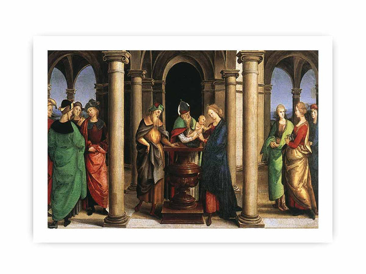 The Presentation in the Temple (Oddi altar, predella)