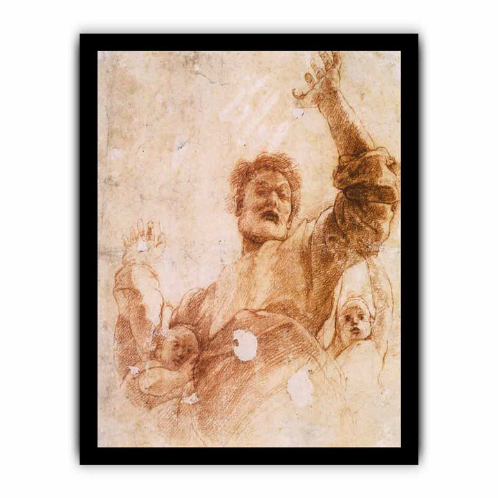 Study of God the Father (recto)