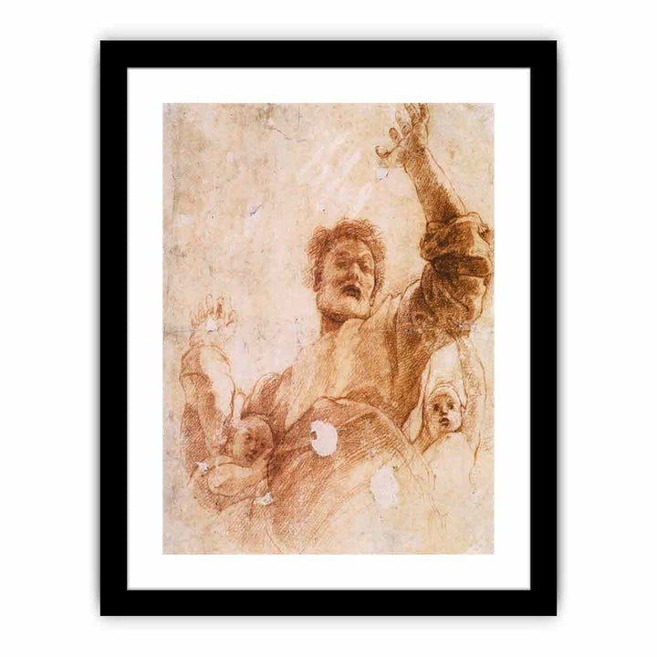 Study of God the Father (recto)