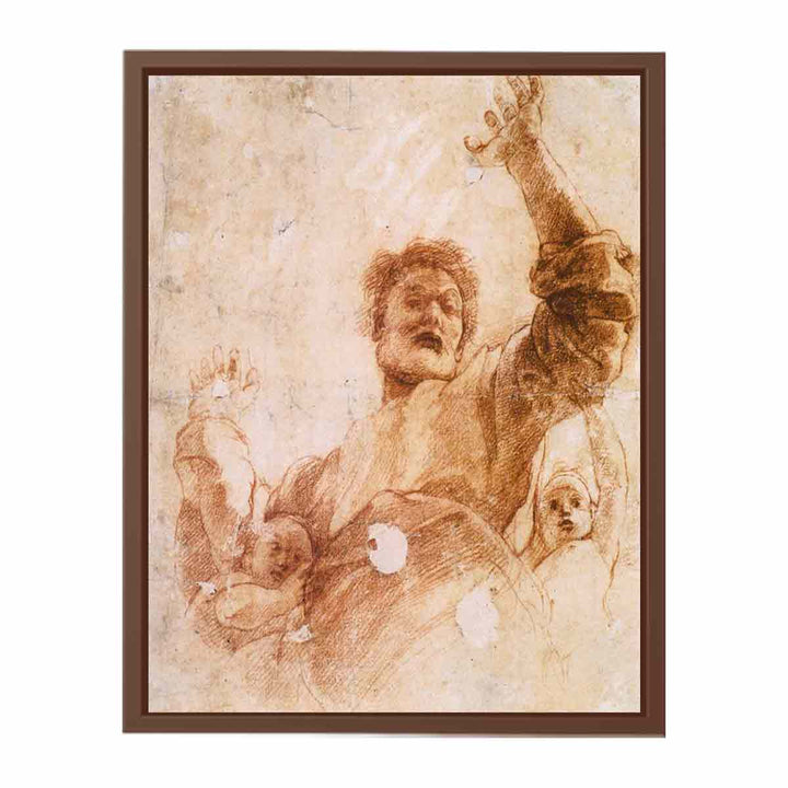 Study of God the Father (recto)