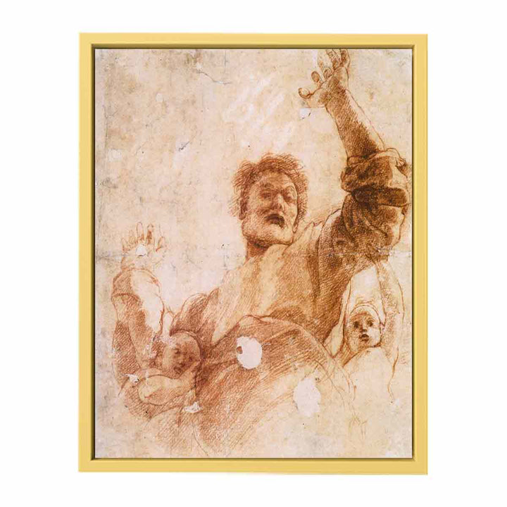 Study of God the Father (recto)
