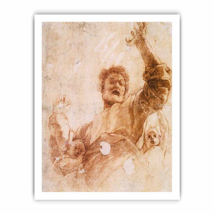 Study of God the Father (recto)