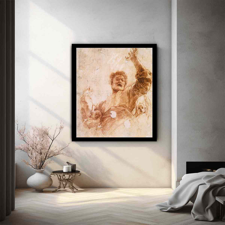 Study of God the Father (recto)