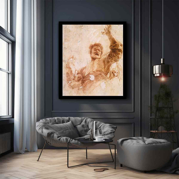 Study of God the Father (recto)