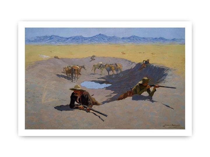 Fight For The Water Hole