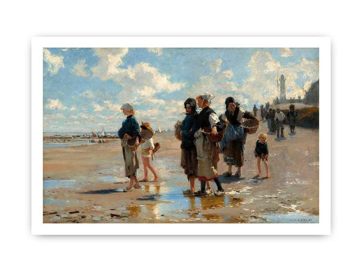 The Oyster Gatherers Of Cancale
