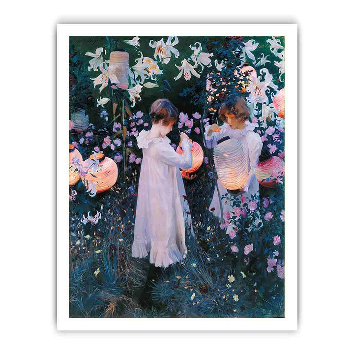 Carnation, Lily, Lily, Rose by John Singer Sargent